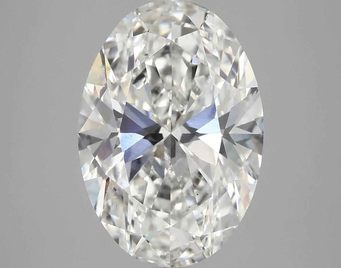 4.02 Carat Oval Shaped Ideal Cut SI1 IGI Certified Lab Grown Diamond
