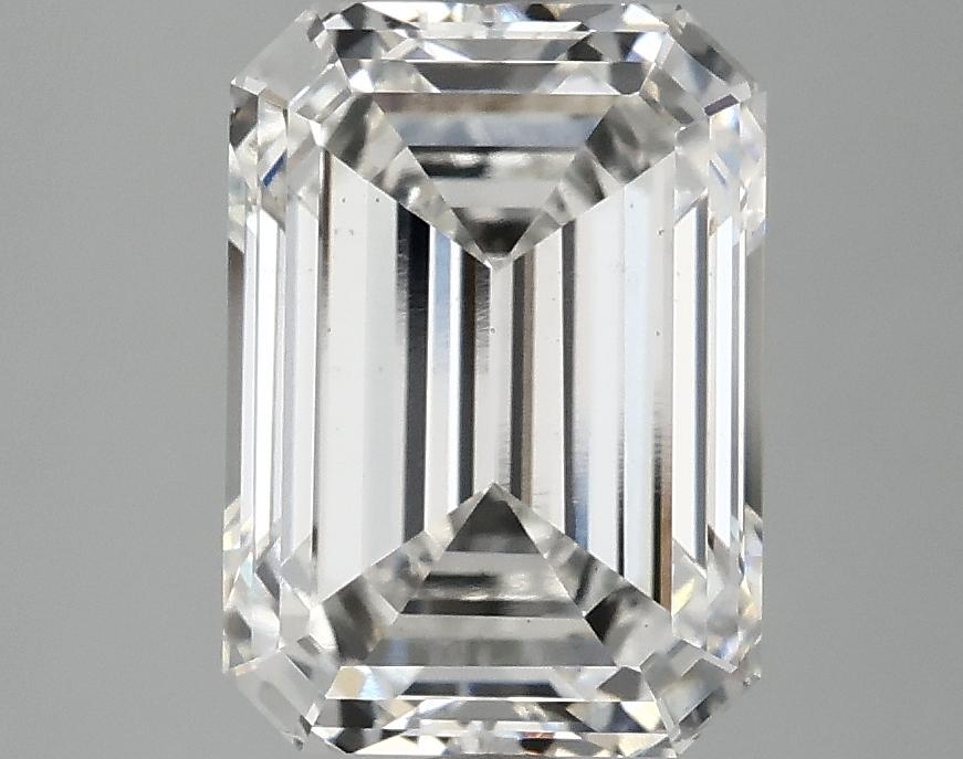 3.51 Carat Emerald Shaped Ideal Cut VS2 IGI Certified Lab Grown Diamond