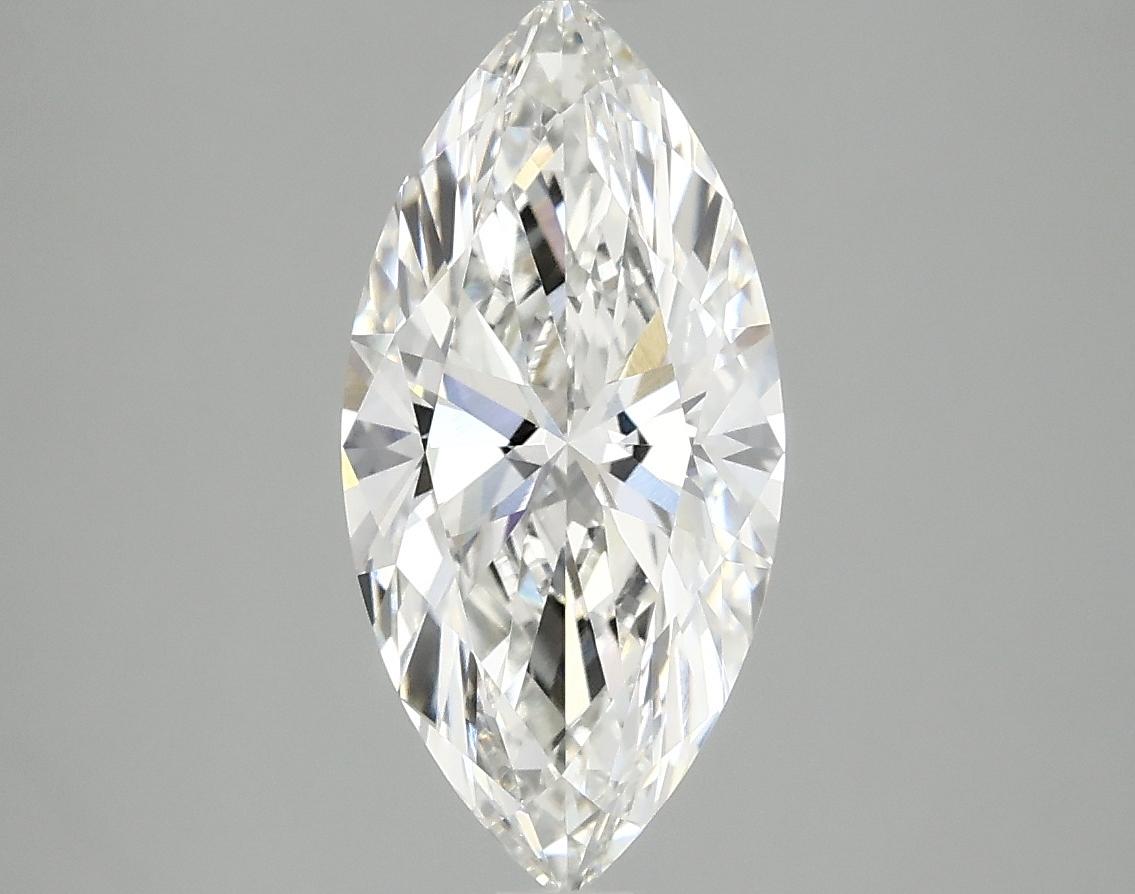 2.09 Carat Marquise Shaped Excellent Cut VVS2 IGI Certified Lab Grown Diamond