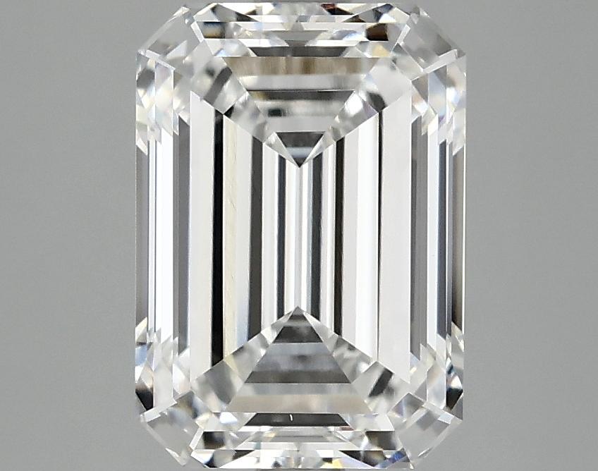 3.02 Carat Emerald Shaped Ideal Cut VS1 IGI Certified Lab Grown Diamond