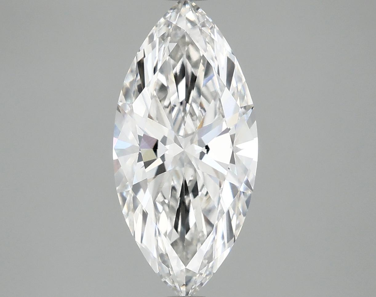 2.5 Carat Marquise Shaped Excellent Cut VVS2 IGI Certified Lab Grown Diamond