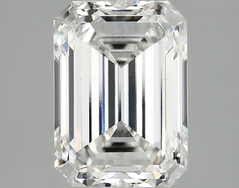 2.53 Carat Emerald Shaped Ideal Cut VS2 IGI Certified Lab Grown Diamond