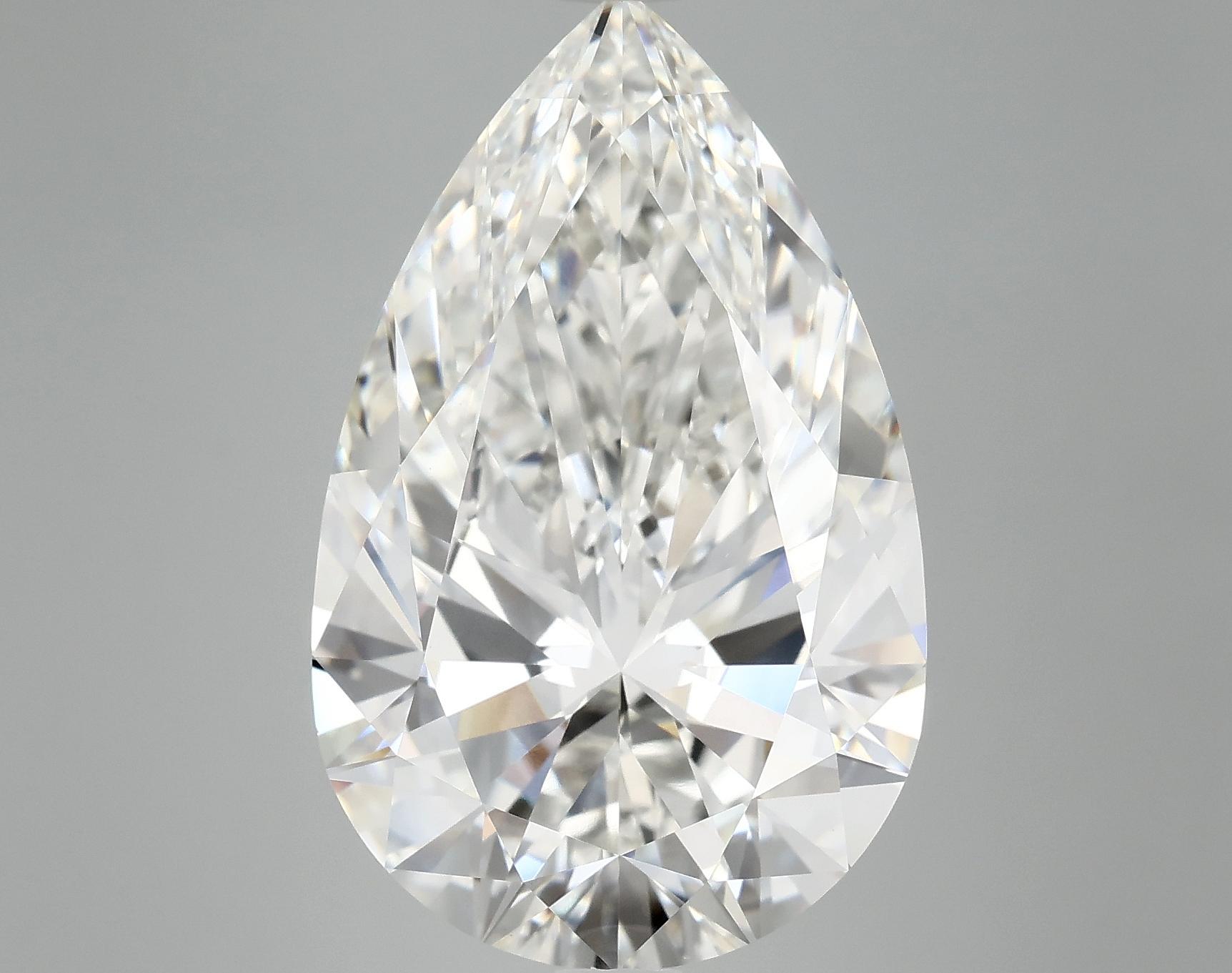 11.33 Carat Pear Shaped Ideal Cut VVS2 IGI Certified Lab Grown Diamond