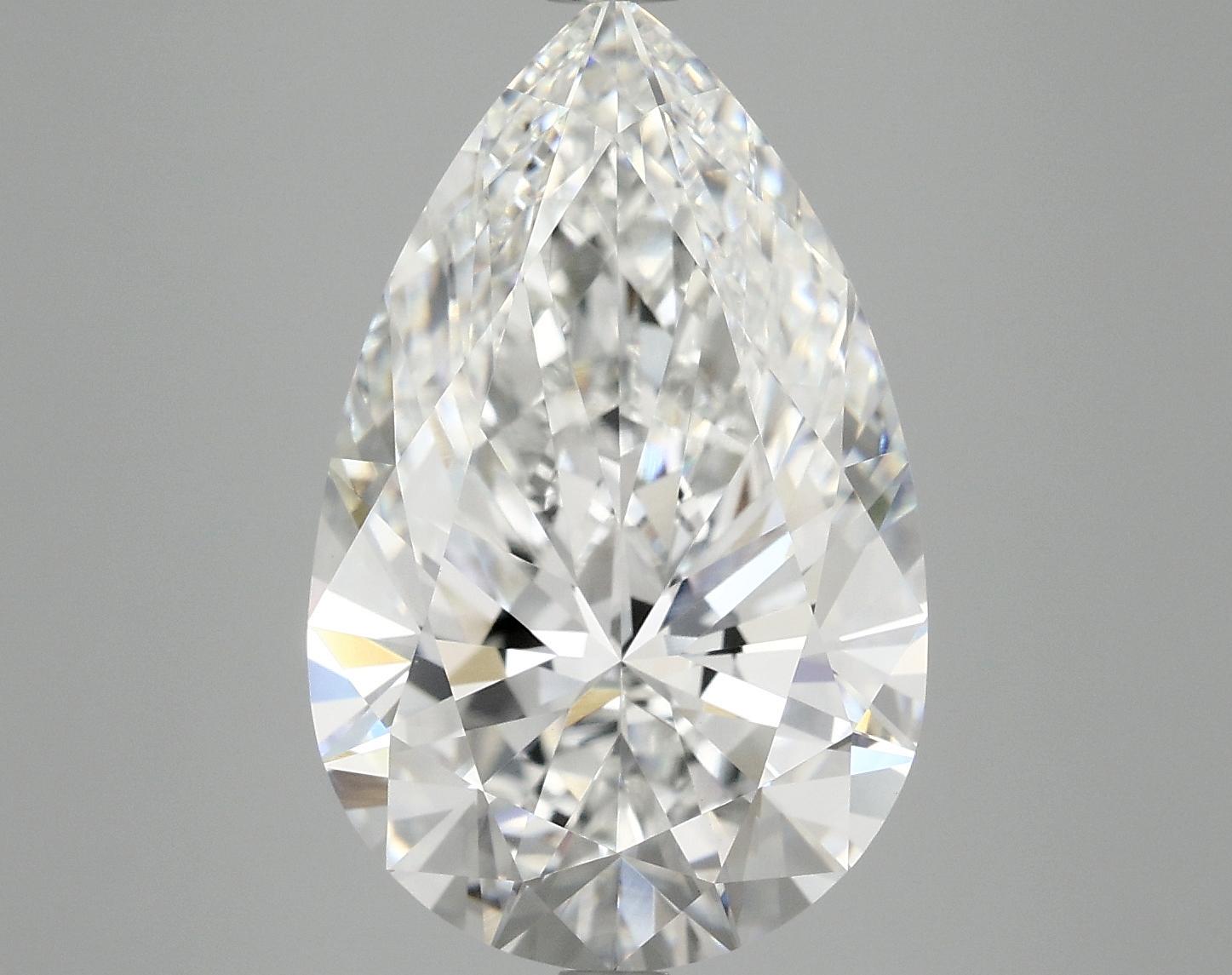 7.12 Carat Pear Shaped Ideal Cut VS1 IGI Certified Lab Grown Diamond