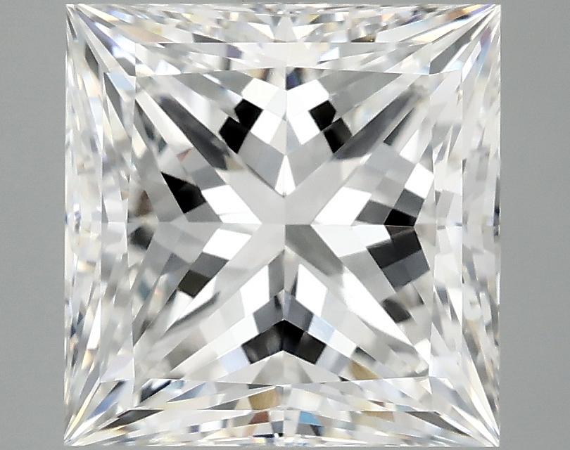 4.89 Carat Princess Shaped Ideal Cut VVS2 IGI Certified Lab Grown Diamond