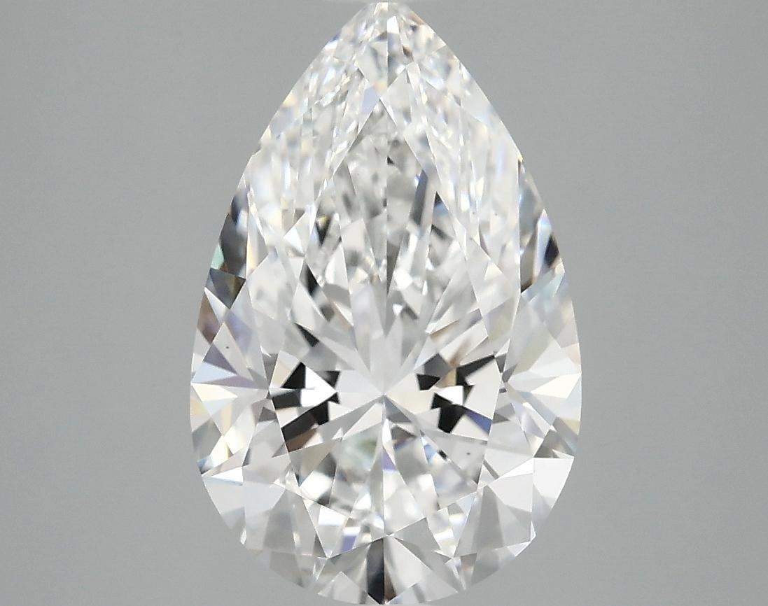 3.01 Carat Pear Shaped Ideal Cut VS1 IGI Certified Lab Grown Diamond