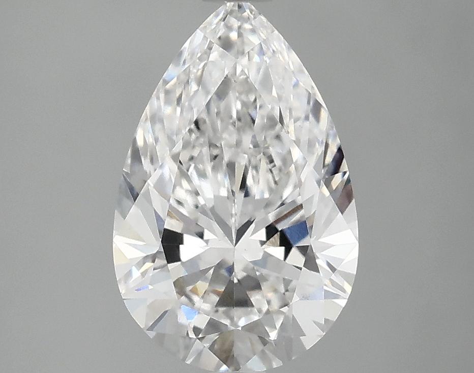 2.07 Carat Pear Shaped Ideal Cut VS1 IGI Certified Lab Grown Diamond