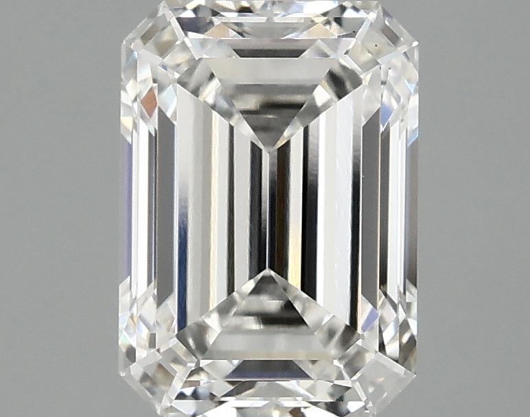 2.54 Carat Emerald Shaped Ideal Cut VS1 IGI Certified Lab Grown Diamond