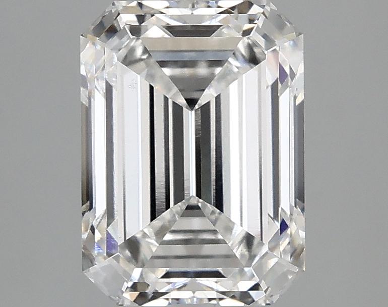 2.54 Carat Emerald Shaped Excellent Cut VS1 IGI Certified Lab Grown Diamond