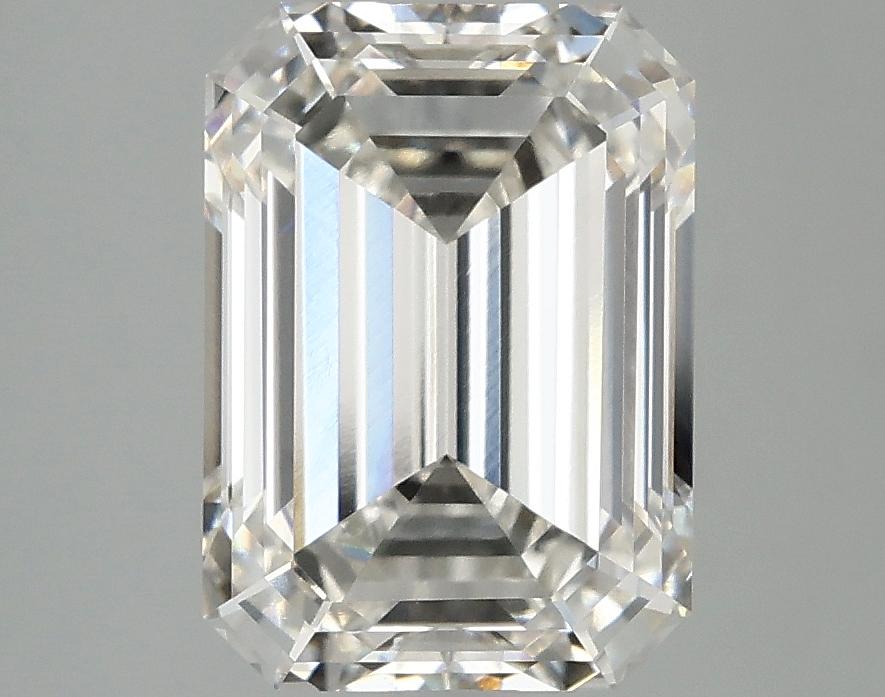 3.41 Carat Emerald Shaped Ideal Cut VVS2 IGI Certified Lab Grown Diamond
