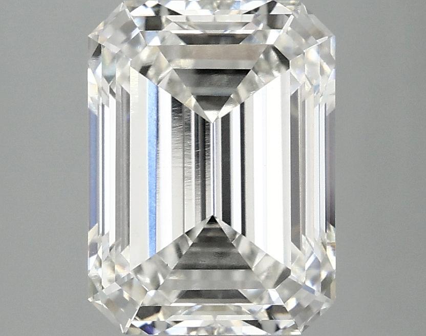 3.09 Carat Emerald Shaped Excellent Cut VS1 IGI Certified Lab Grown Diamond