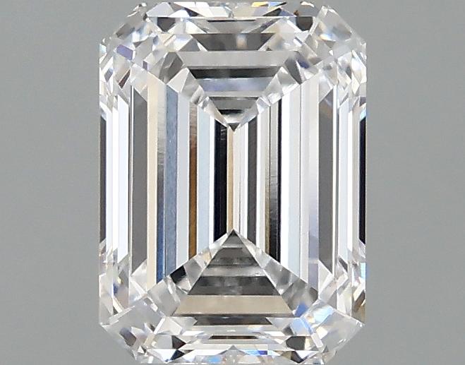 1.58 Carat Emerald Shaped Excellent Cut VS1 IGI Certified Lab Grown Diamond