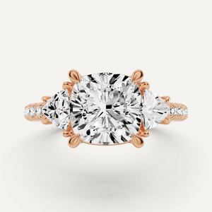 Three Stone Engagement Ring