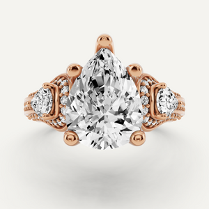Three Stone Engagement Ring