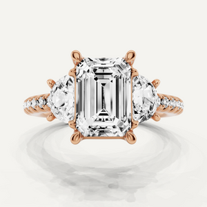Three Stone Engagement Ring