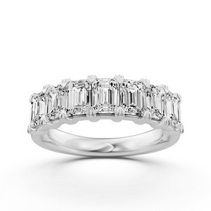 Lab Grown Diamond & Gemstone Anniversary Bands