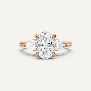 Hidden Halo Engagement Ring