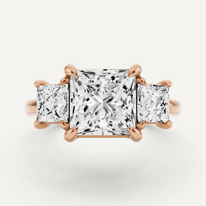 Three Stone Engagement Ring