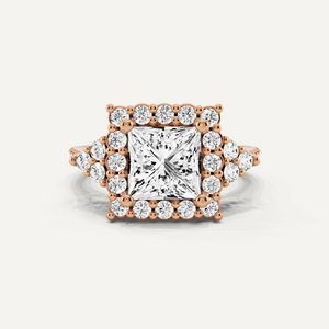 Halo Engagement Ring