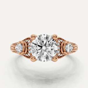 Three Stone Engagement Ring