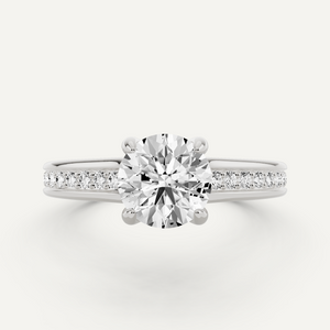 Side Stone Engagement Rings