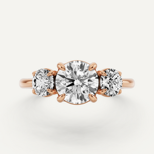 Three Stone Engagement Ring