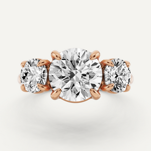 Three Stone Engagement Ring