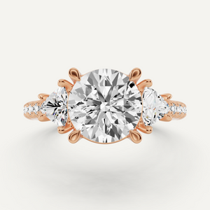 Three Stone Engagement Ring