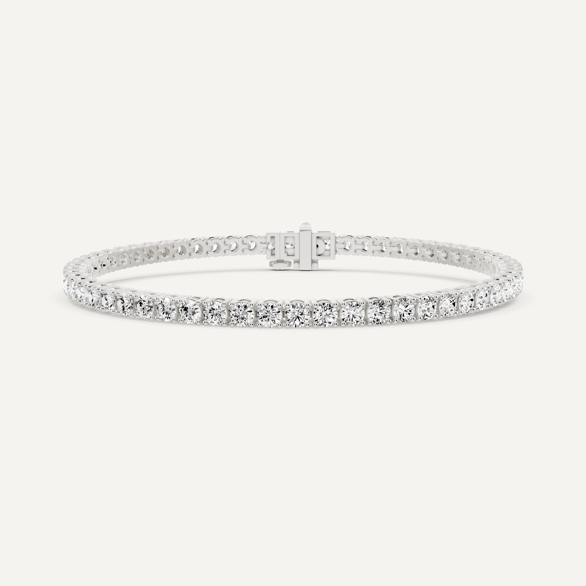 5 ctw Round Diamond Four Prong Tennis Bracelet