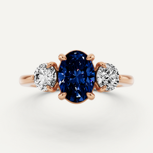 Three Stone Engagement Ring