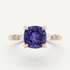 Halo Engagement Ring