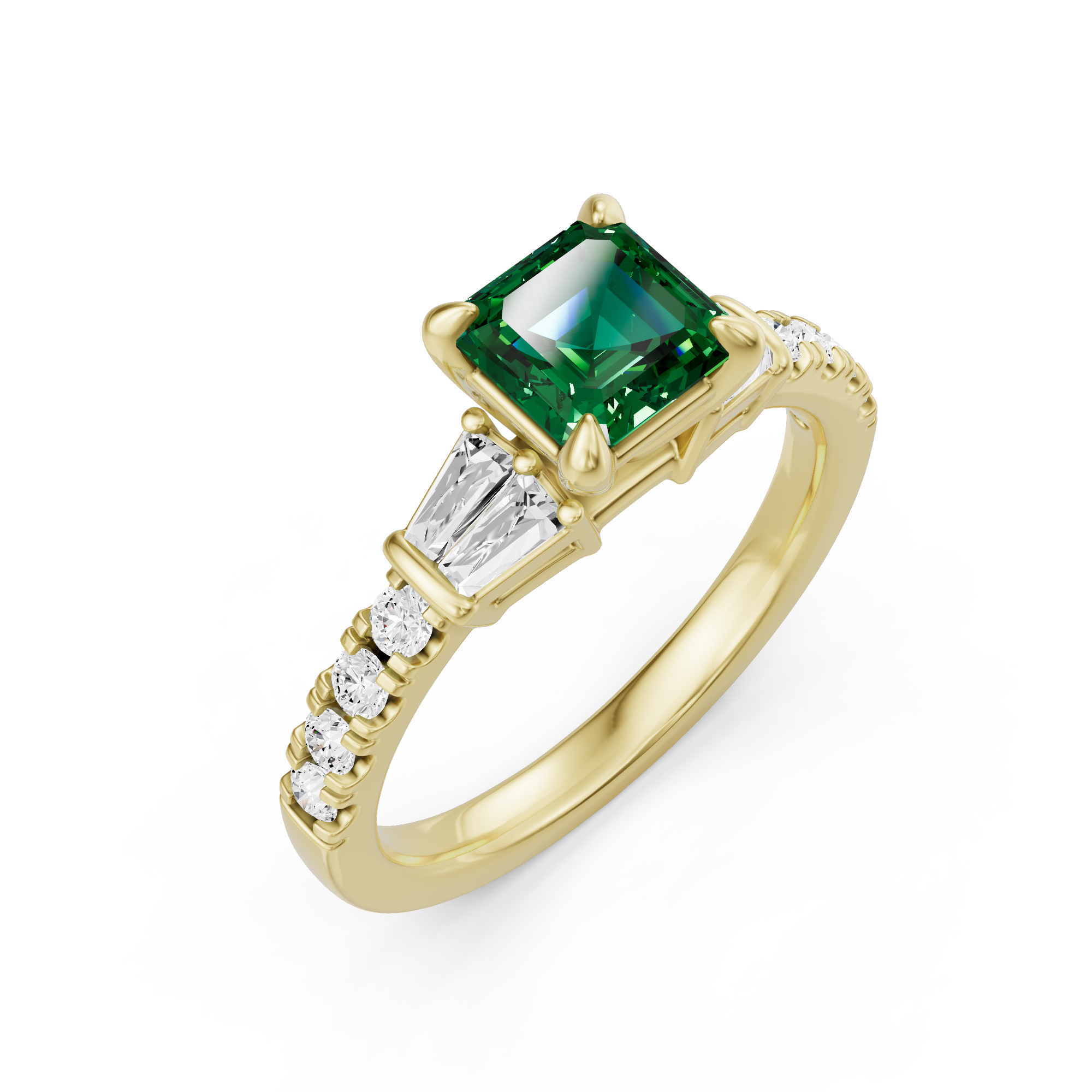 _roll_image@SKU:RG517-LGEA01000004Y #metal_10k-yellow-gold+origin_lab-created