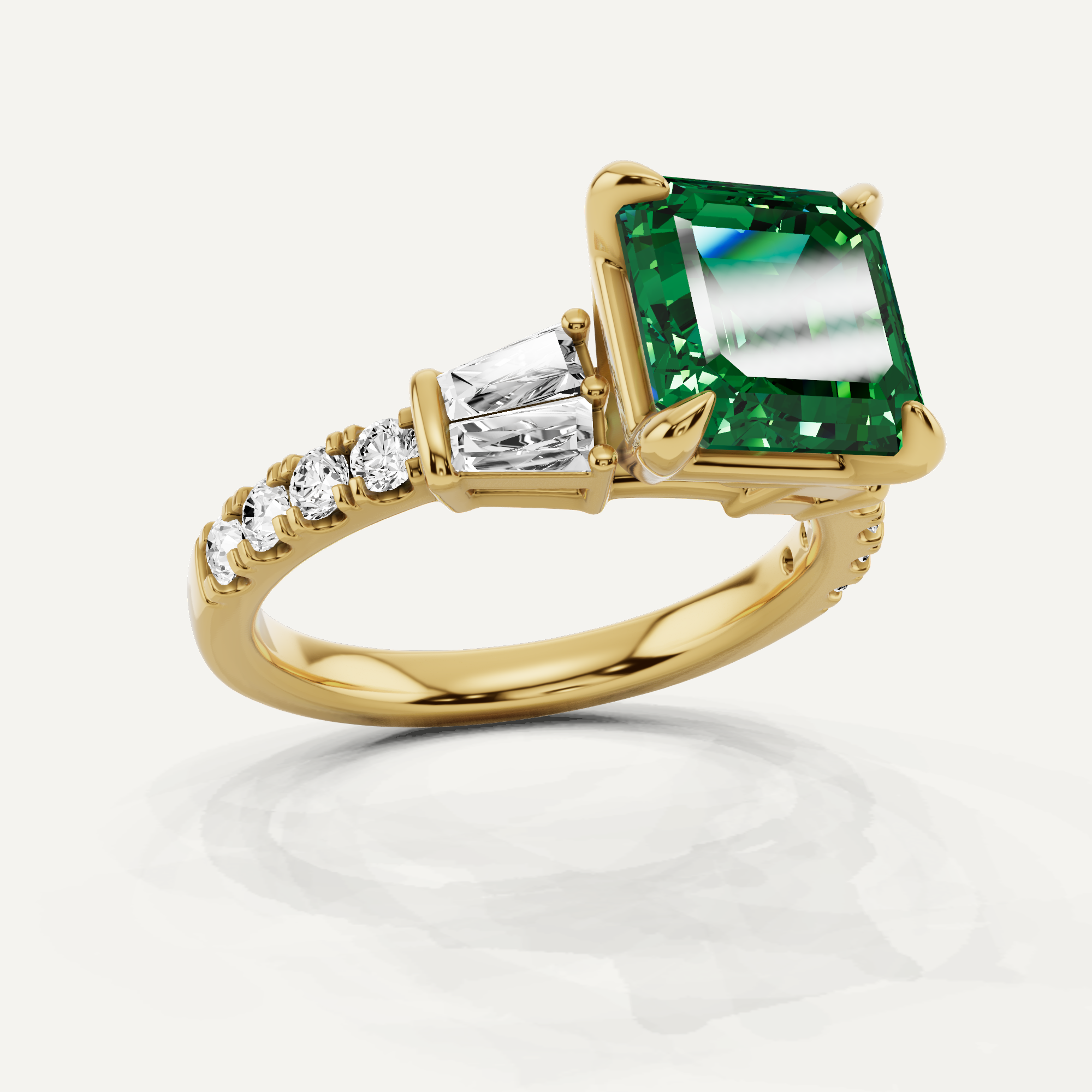 _roll_image@SKU:R6517-LGEA03000004Y #metal_14k-yellow-gold+origin_lab-created
