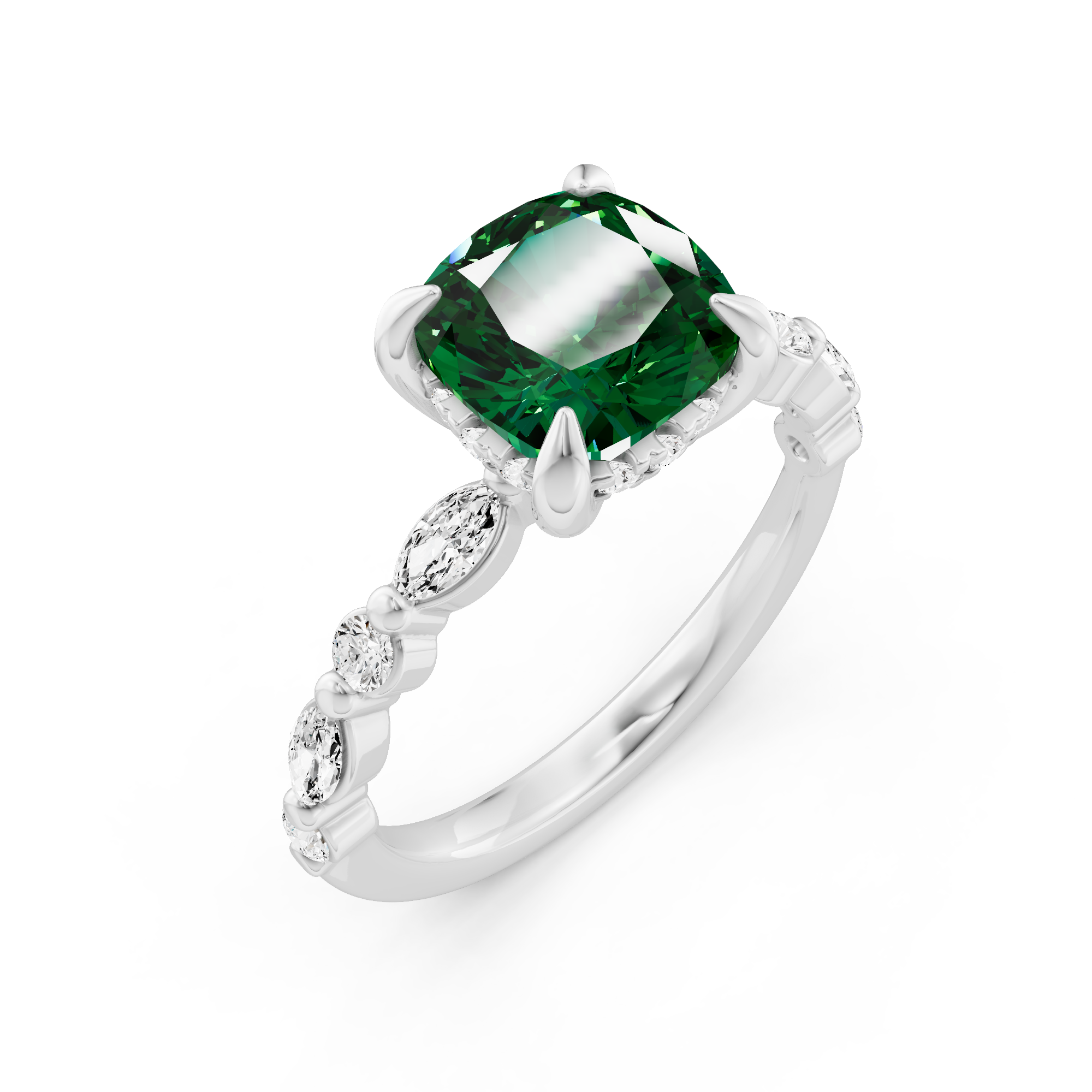 _roll_image@SKU:RG736-NCEC04000004W #metal_14k-white-gold+origin_lab-created
