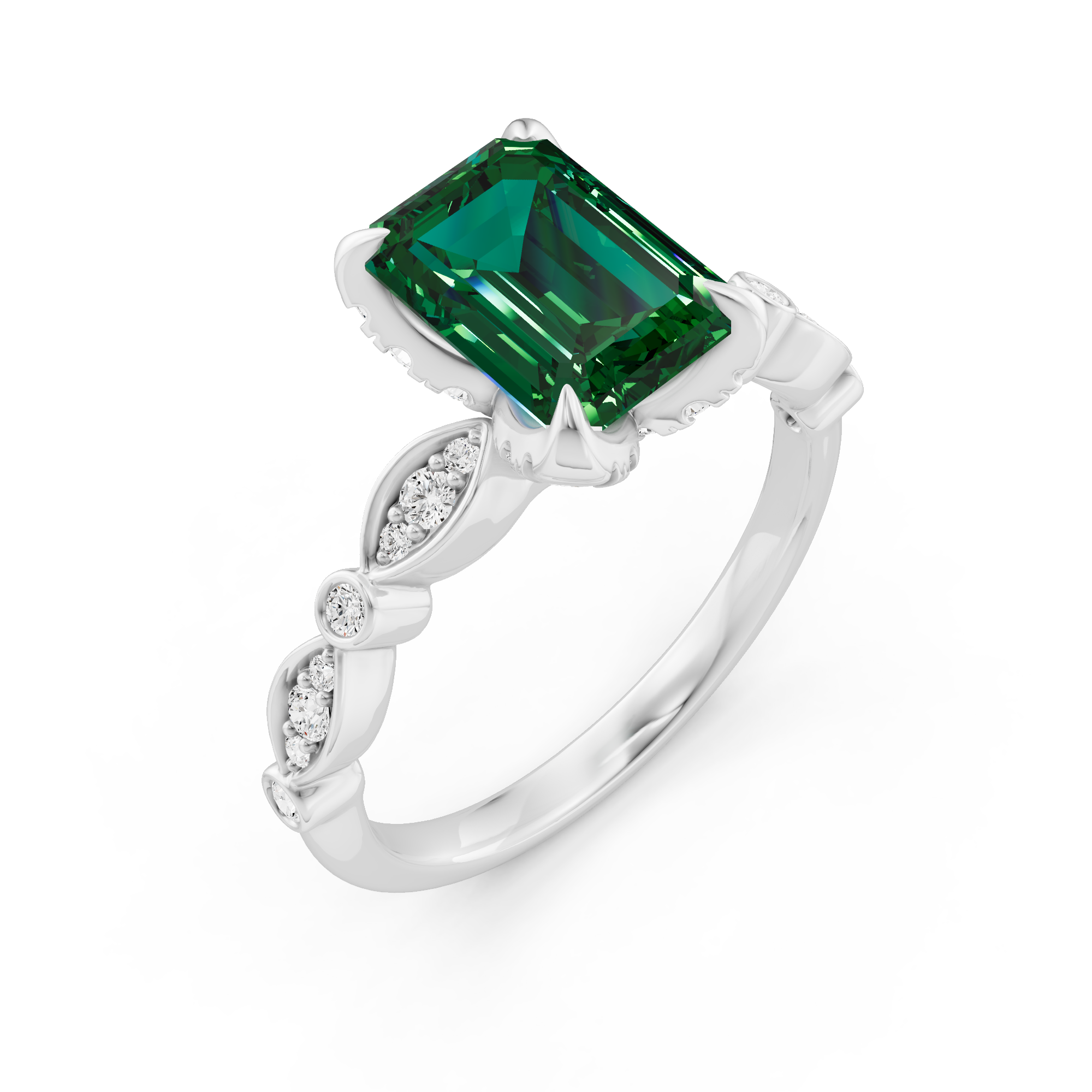 _roll_image@SKU:RG055-NCEE02000004W #metal_14k-white-gold+origin_lab-created