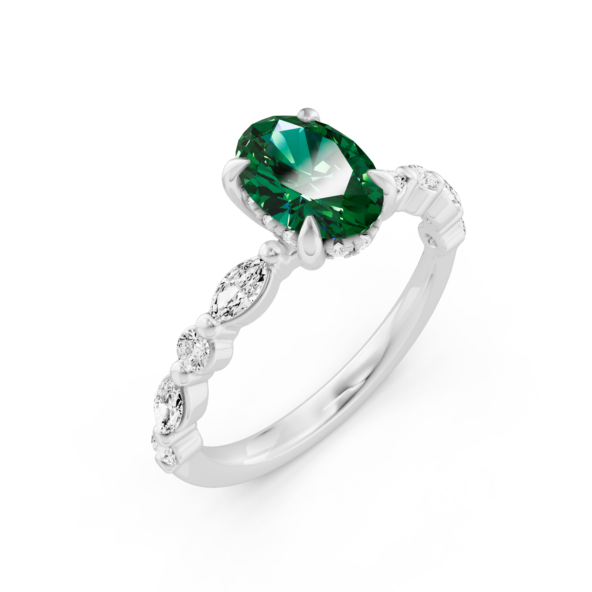 _roll_image@SKU:RG736-NCEO01000004W #metal_14k-white-gold+origin_lab-created