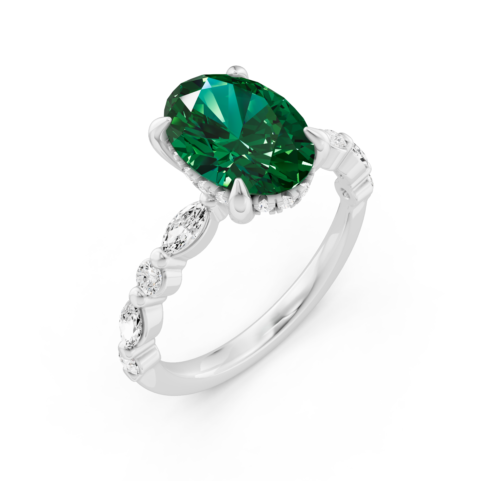_roll_image@SKU:RG736-NCEO02000004W #metal_14k-white-gold+origin_lab-created