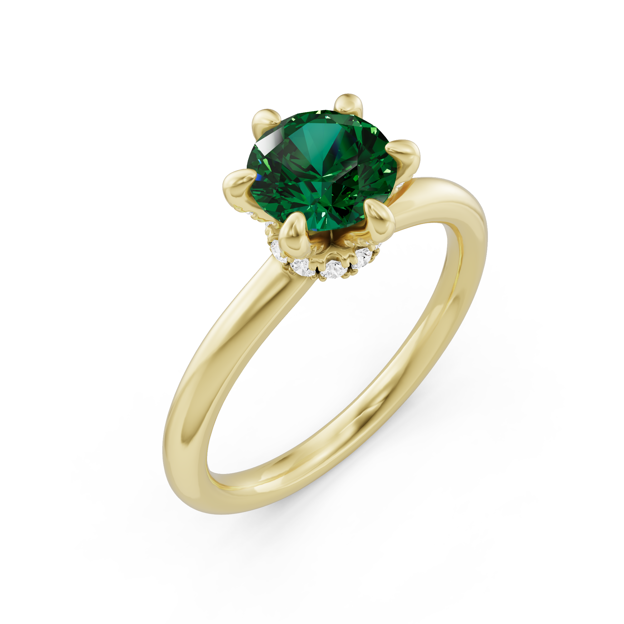 _roll_image@SKU:RG604-NCER01000004Y #metal_14k-yellow-gold+origin_lab-created