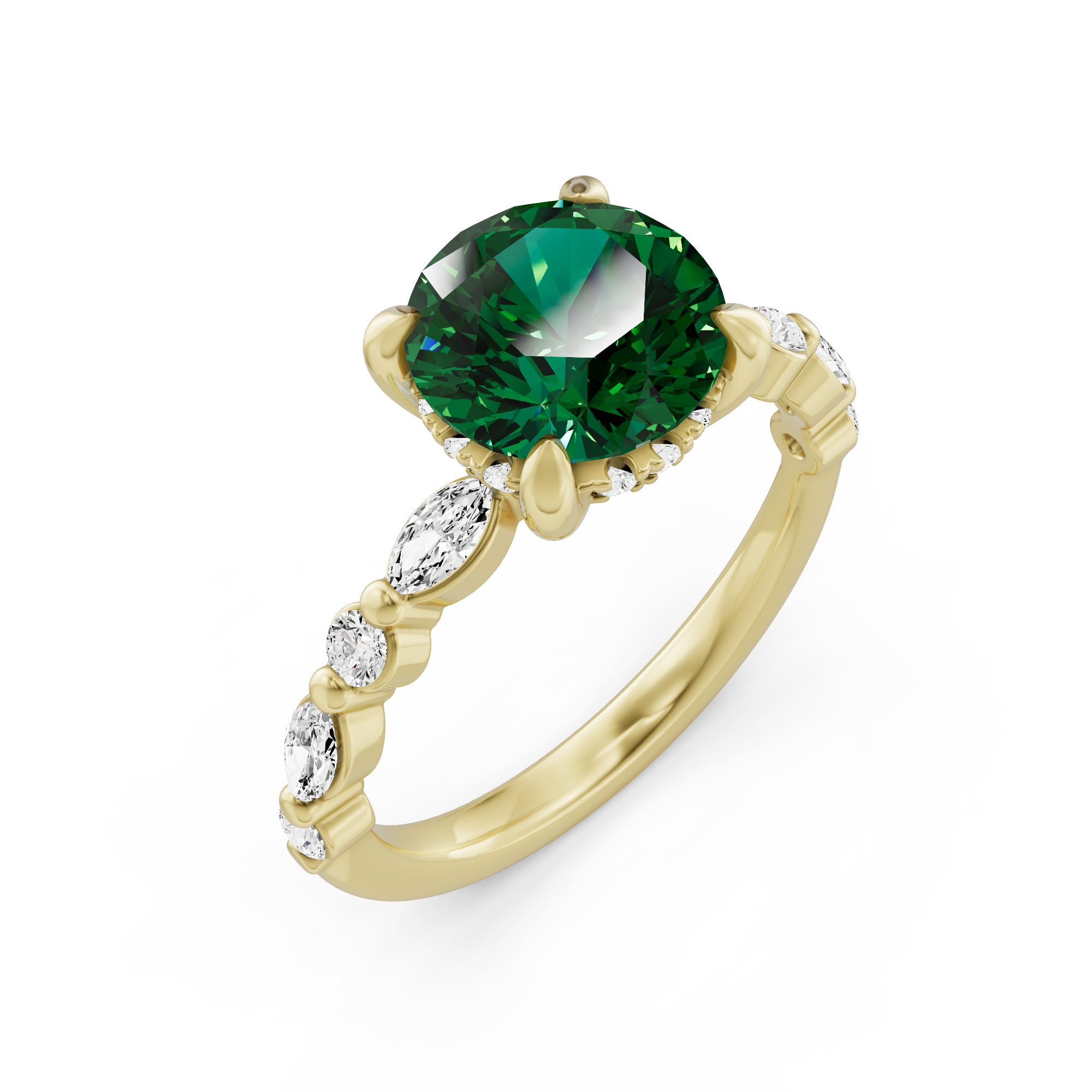 _roll_image@SKU:RG736-NCER03000004Y #metal_14k-yellow-gold+origin_lab-created