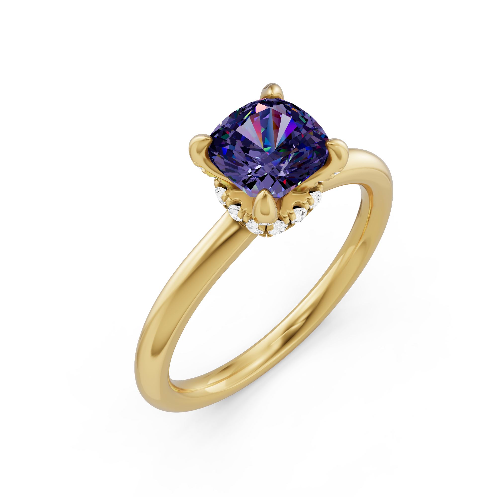 _roll_image@SKU:RG604-NCXC01000004Y #metal_14k-yellow-gold+origin_lab-created
