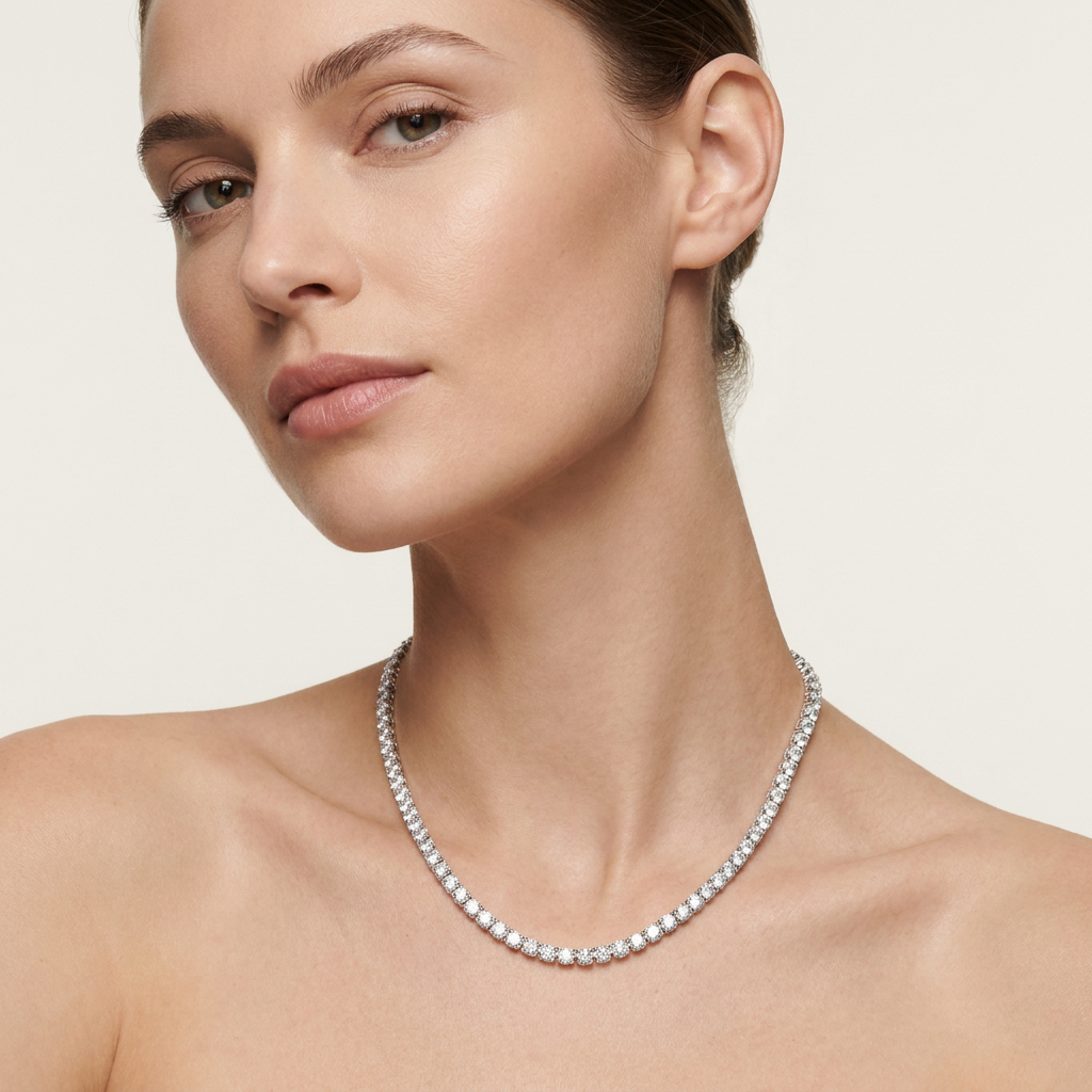 _lifestyle_image@SKU:N7728-LADR1000000DW #metal_silver+origin_lab-grown+necklace-length-inches_18