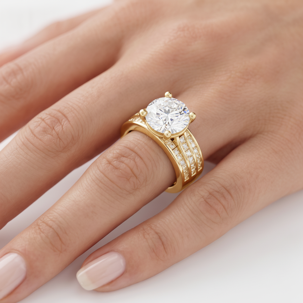 _lifestyle_image@SKU:R1195-LADR03000004Y #metal_10k-yellow-gold+origin_lab-grown+quality_g-si