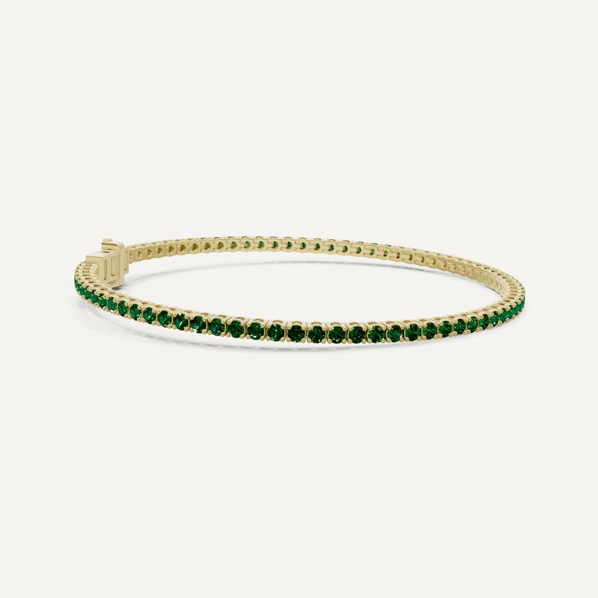 _roll_image@SKU:B2412-EMDR03000004Y #metal_silver-with-gold-vermeil+origin_lab-grown+bracelet-length-inches_7