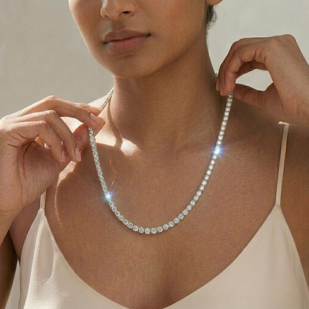 _roll_image@SKU:N7728-LADR2000000DW #metal_silver+origin_lab-grown+necklace-length-inches_18