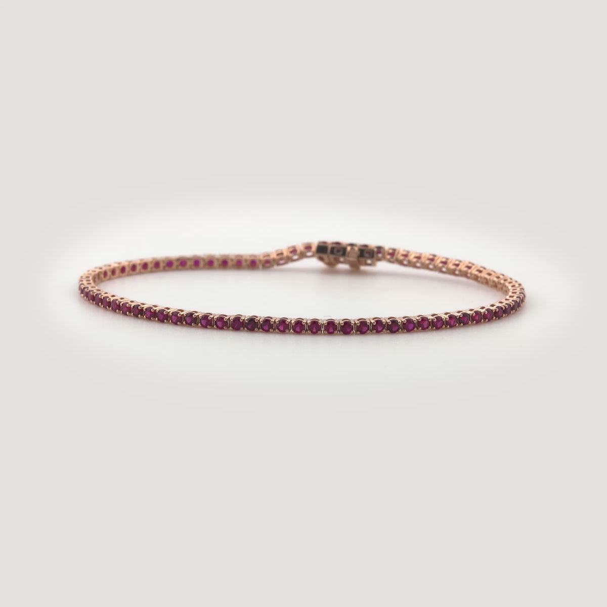 _roll_image@SKU:B2412-RBDR03000004P #metal_silver-with-rose-plating+origin_lab-grown+bracelet-length-inches_7